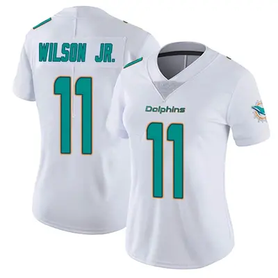 Women's Cedrick Wilson Jr. Miami Dolphins White limited Vapor Untouchable Jersey