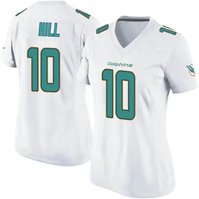 Women's Game Tyreek Hill Miami Dolphins White Jersey