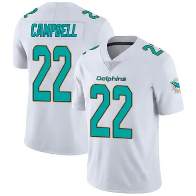 Youth Elijah Campbell Miami Dolphins White limited Vapor Untouchable Jersey