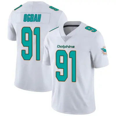Youth Emmanuel Ogbah Miami Dolphins White limited Vapor Untouchable Jersey