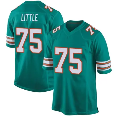 Youth Game Greg Little Miami Dolphins Aqua Alternate Jersey