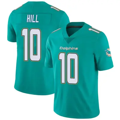 Youth Limited Tyreek Hill Miami Dolphins Aqua Team Color Vapor Untouchable Jersey