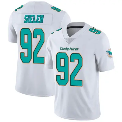 Youth Zach Sieler Miami Dolphins White limited Vapor Untouchable Jersey